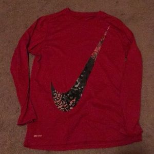 Nike dry fit boys long sleeve T-shirt